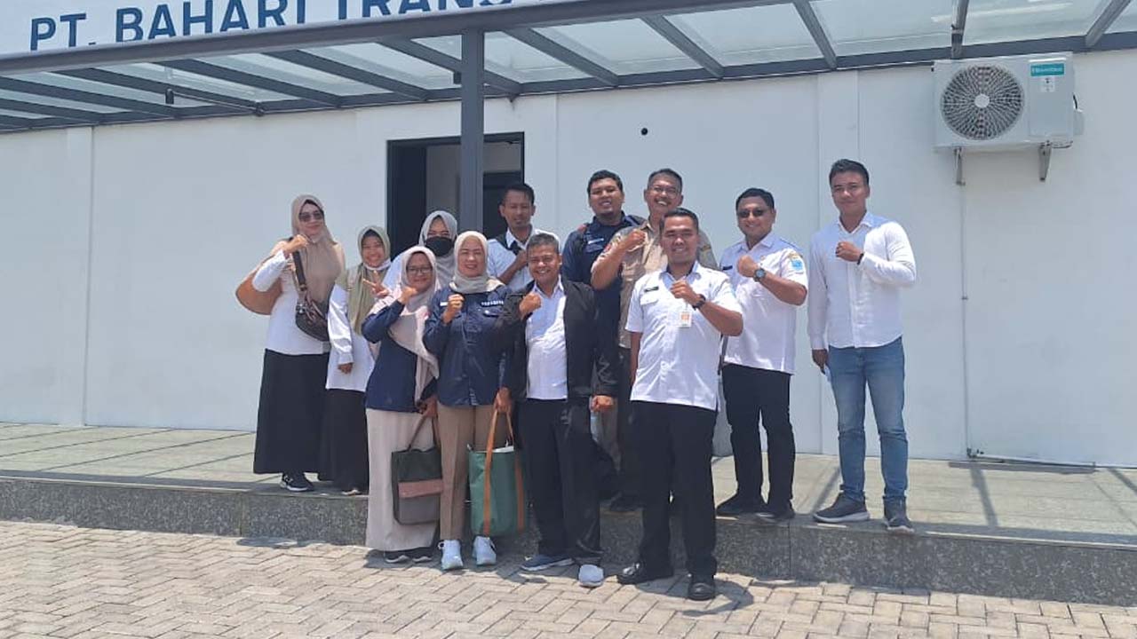 Kunjungan jajaran dinas terkait ke PT. Bahari Trans Logistik