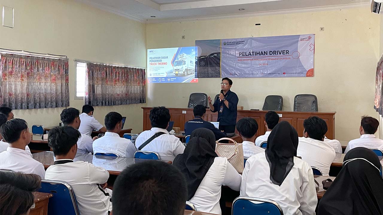 Pelatihan Dasar Pengemudi Truck Thermo bersama PT. Bahari Trans Logistik